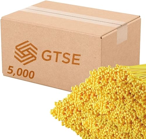 Miniatura 30 de GTSE - Paquete de 100 bridas con cremallera de 20.3 cm, color plateado/gris, 8.06 kg de resistencia, bridas de nailon grises resistentes a los rayos