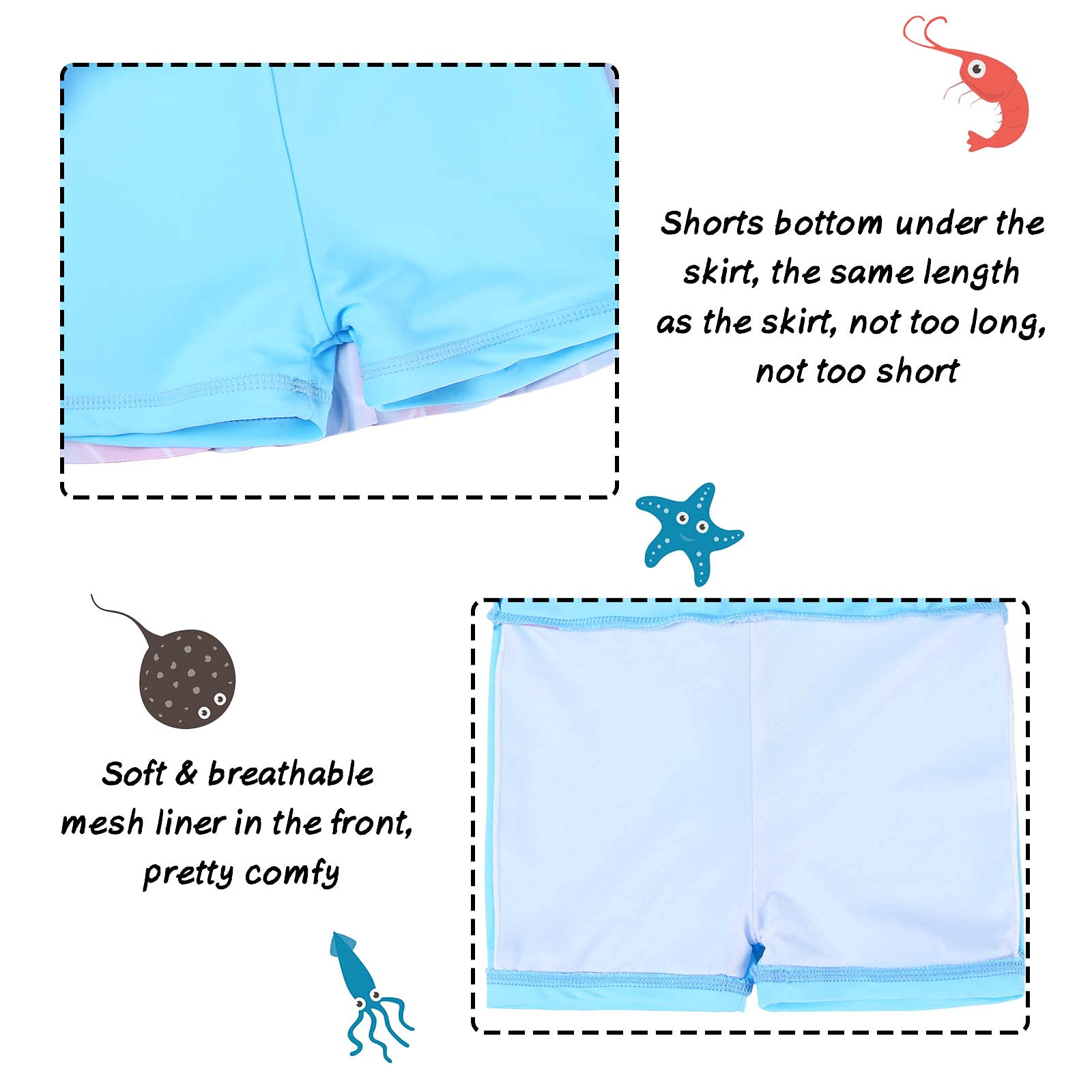 Costume da bagno intero per ragazze, UPF 50+, con gonna floreale, costume da bagno modesto vestito da spiaggia 3-11 anni