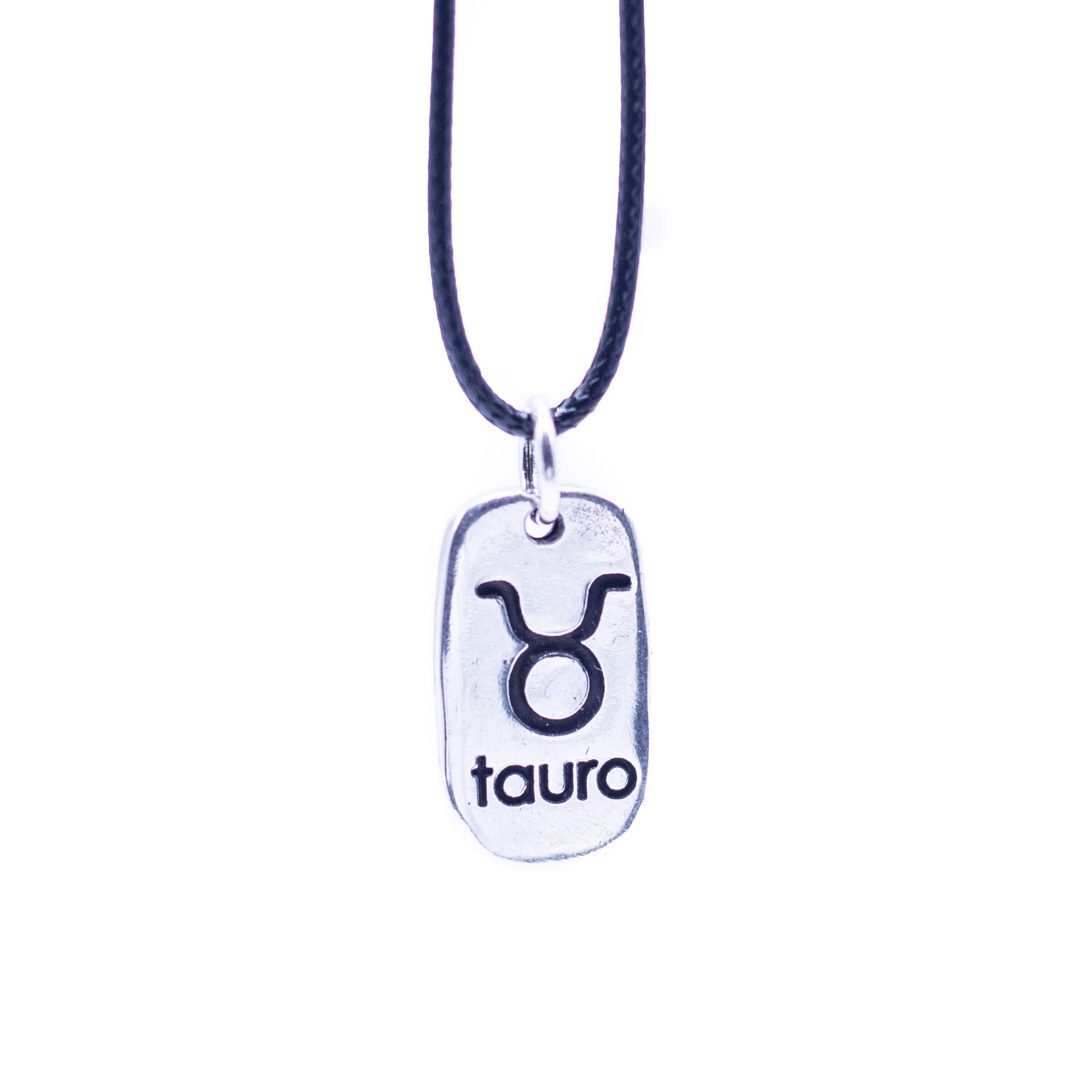 NILUXE DESIGN Colgante signo del zodiaco- colgante horóscopo - colgante horóscopo plata- colgante constelación plata - collar horóscopo hombre mujer - colgante constelaciones(Tauro)