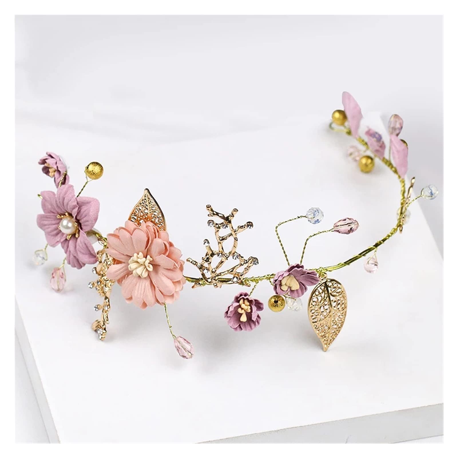 JFDBGU Accessori for Capelli Lunghi Flower Hedding Capelli Accessori Capelli Capo Bridal Accessori Handmade Bridal Bridal Accessori for Capelli da Sposa