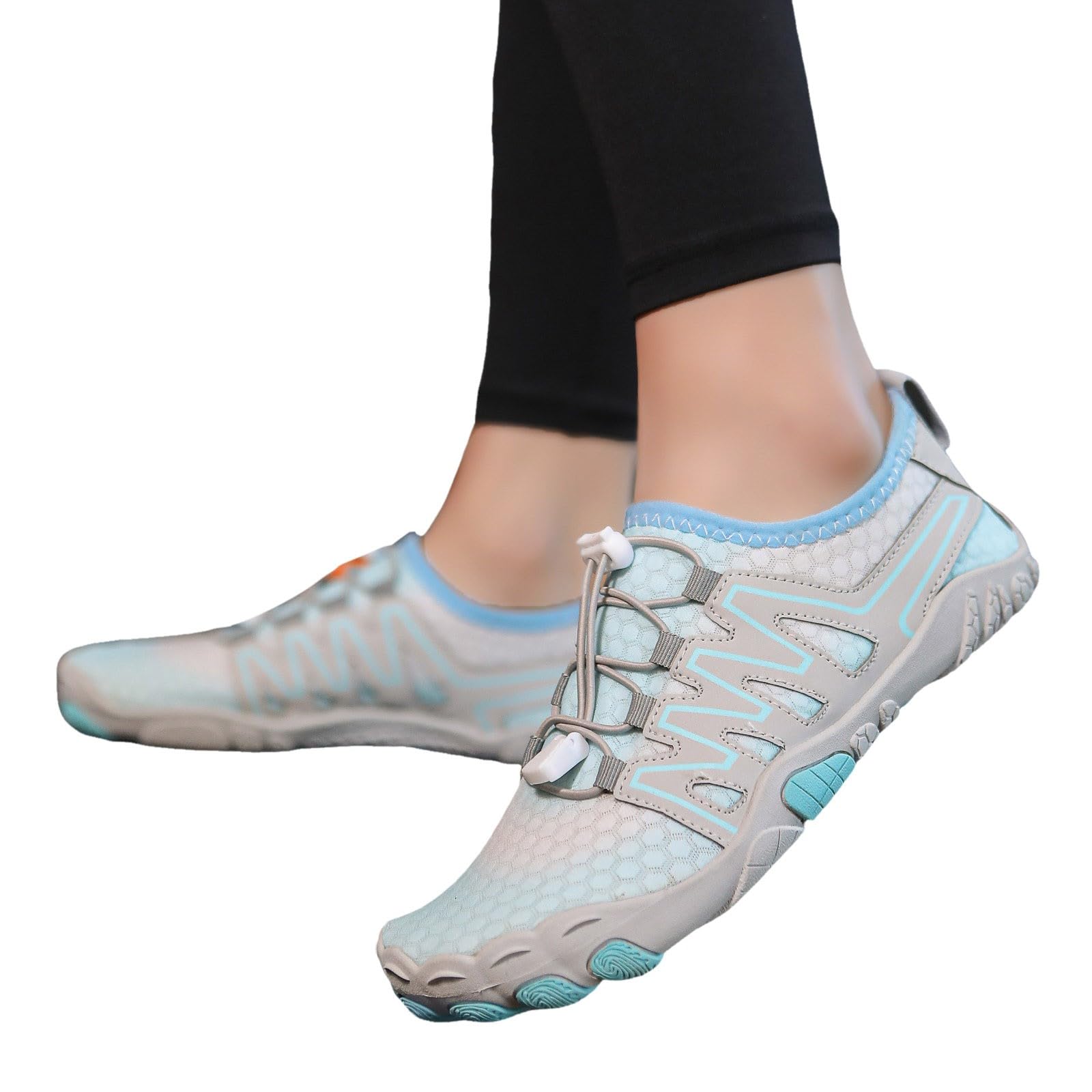 Scarpe da Scoglio Scarpe Scoglio Uomo da Acqua Donna Piscina Mare Bianche Barca Ciabatte Sportive Acquatiche Sandali per Fiume Spiaggia 37 Scarpette Vela con Sassi Water Shoes Plastica Trekking