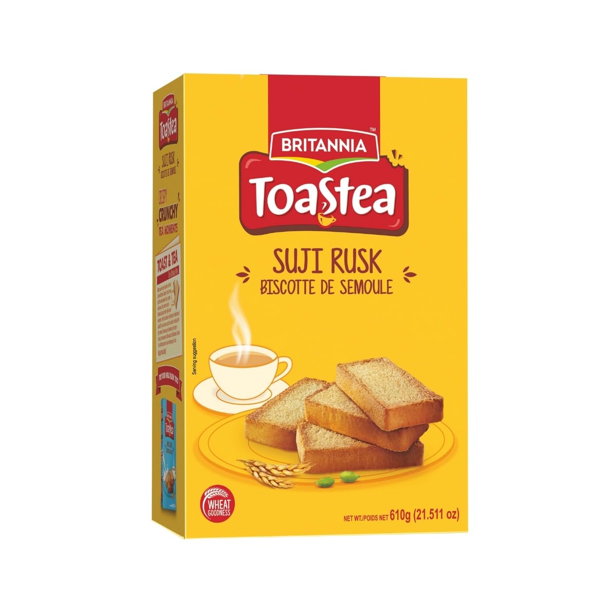 Britannia Toastea Wheat Rusk 2 x 335g