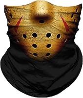 Vista 144 de Obacle - Tapabocas con cuello polar y de estilo de pañuelo contra el polvo y el sol para hombre y mujer