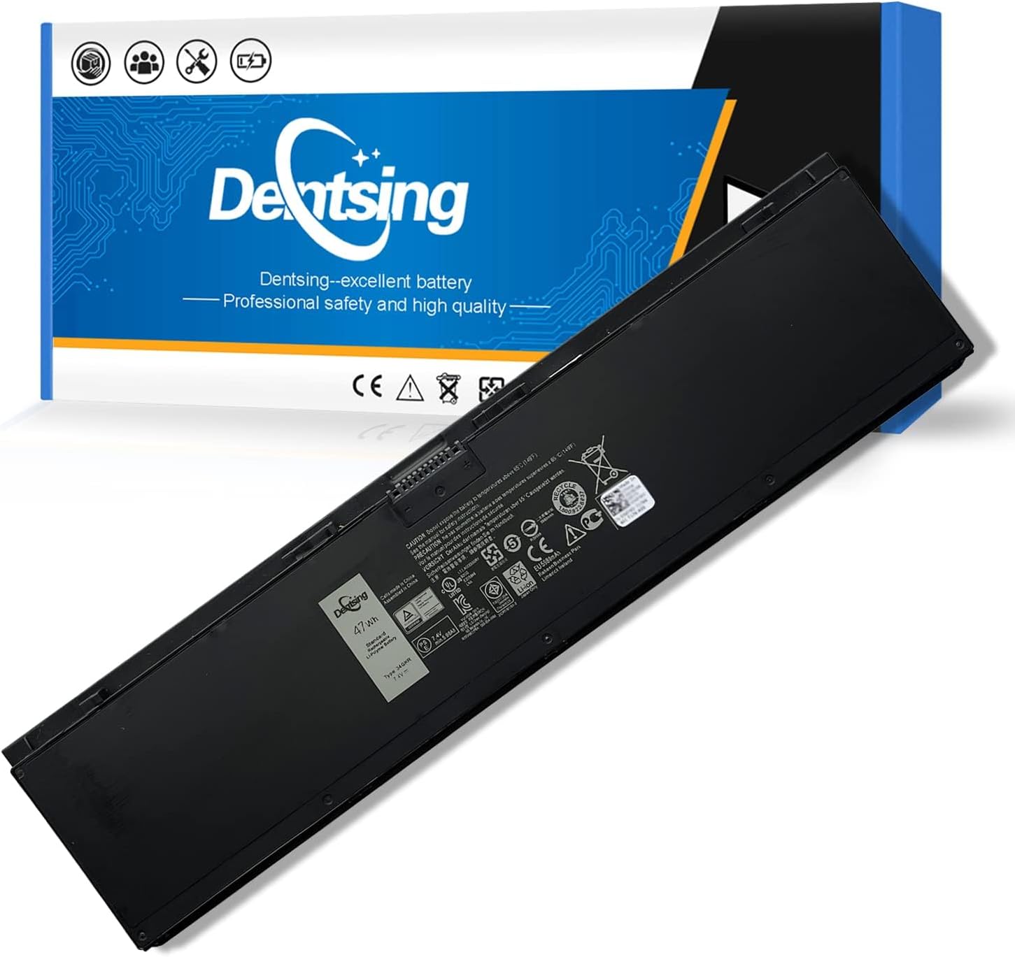 Dentsing Laptop Battery for Dell Latitude 14 Series 7.4V 47Wh 5980mAh