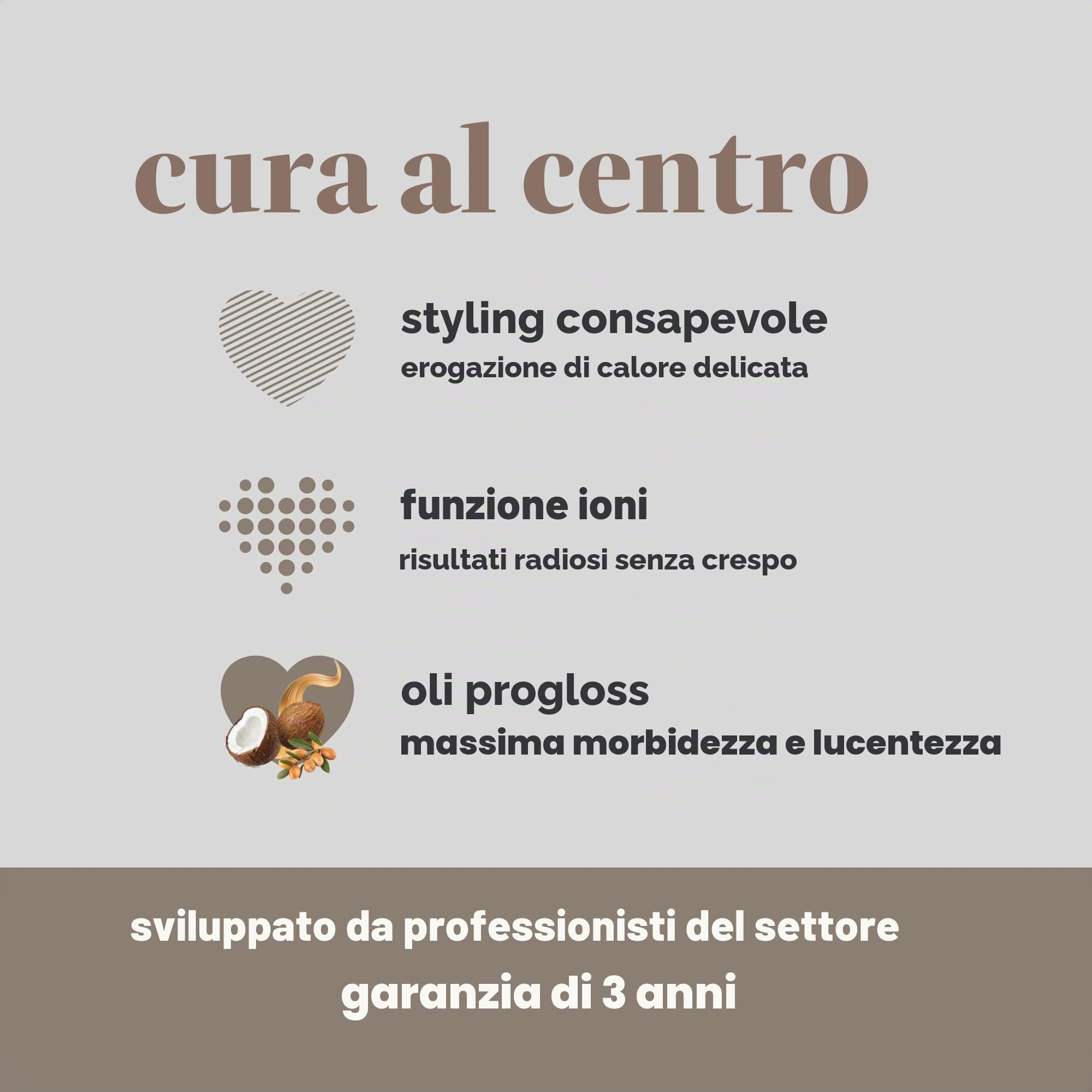 REVAMP Progloss Deepform Spazzola Lisciante ad Aria Ceramica - Nero | Asciuga, Acconcia e Lucida, Capelli Bagnati e Asciutti, Lisci, Morbidi e Lucenti, Spazzola Calda