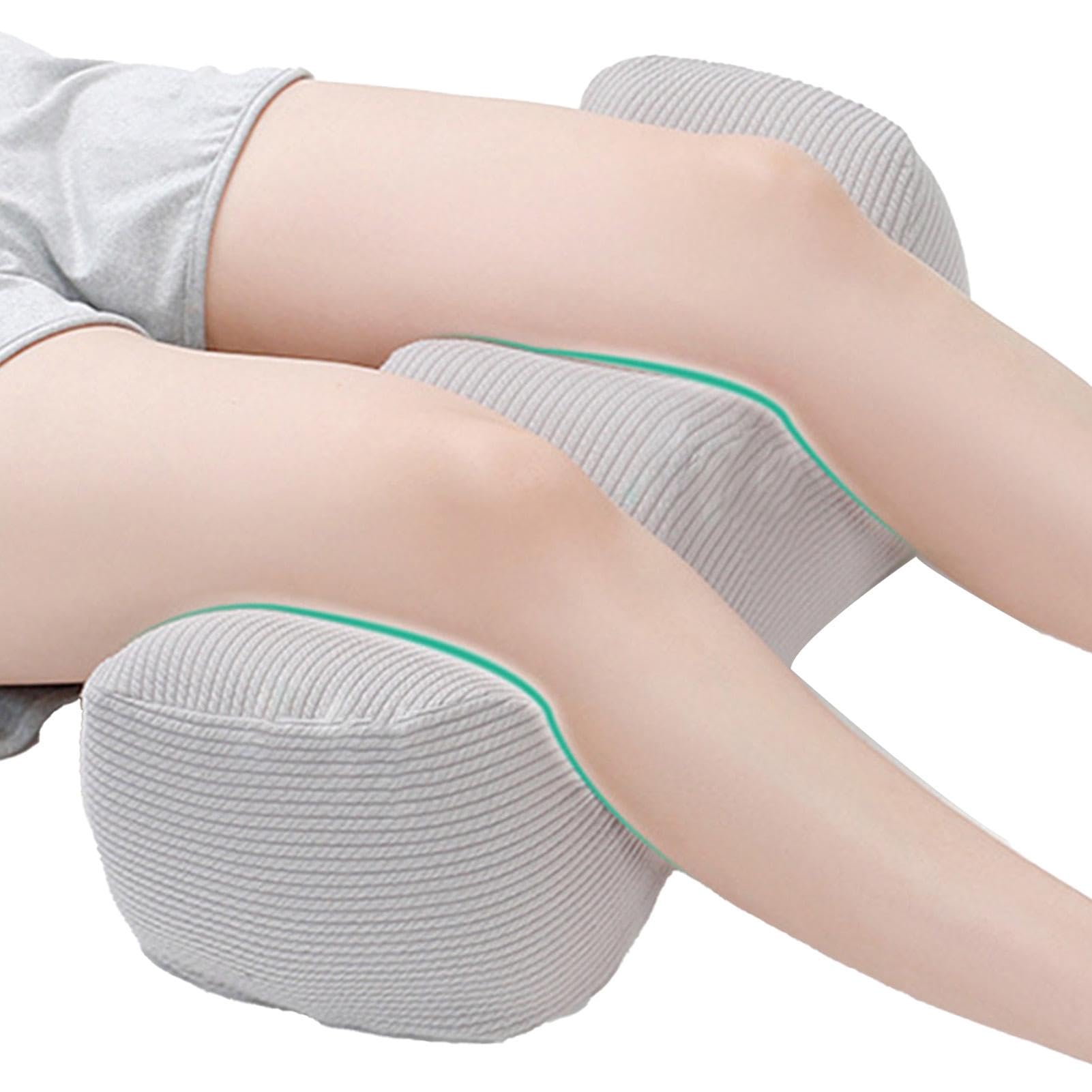 Almohada de elevación de rodillas - almohada de cuña para piernas, almohada de elevación de pies | Soporte ortopédico para piernas, almohada de espuma viscoelástica en forma de colina para dormir, alm