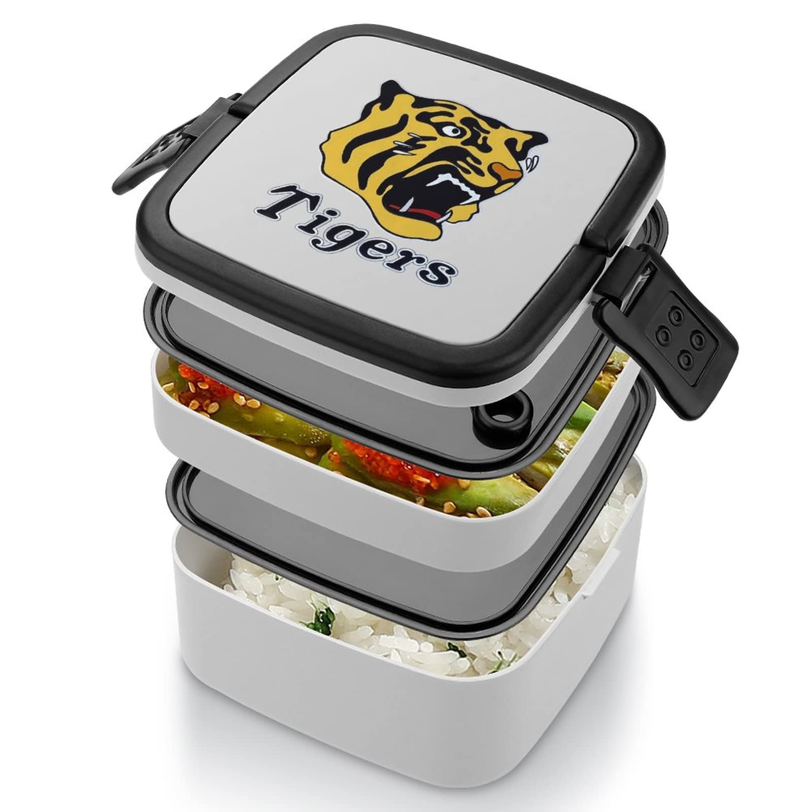 野球　ジュニア　弁当箱　阪神タイガース Amazon | 阪神タイガース ブ 弁当箱 ランチボックス スプーン