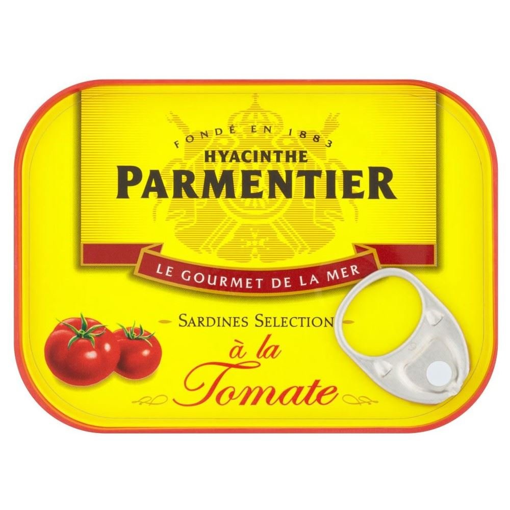 Parmentier Sardynki z pomidorami 135 g - Zestaw 6 szt