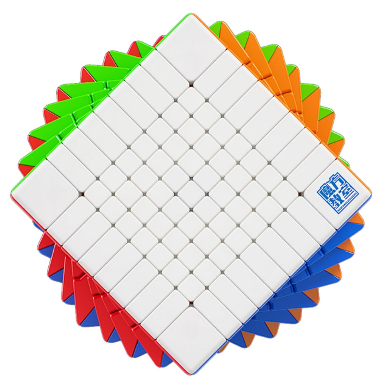 Bokefenuo Moyu Meilong Cube de vitesse 9 x 9 75 mm Jouets pour enfants sans autocollant MoFang JiaoShi Magic Puzzle Cube