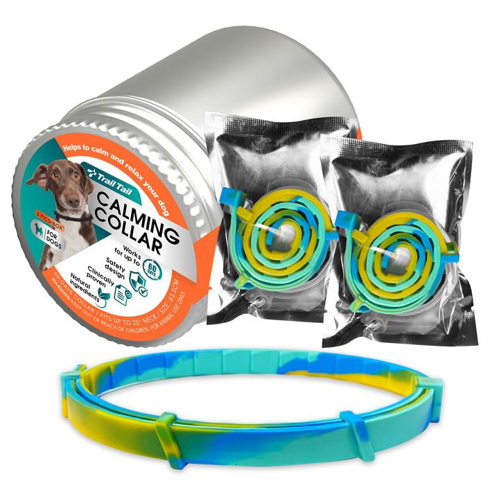 Calming Collar for Dogs Fast-Acting 3 Pack (Trail Tail)