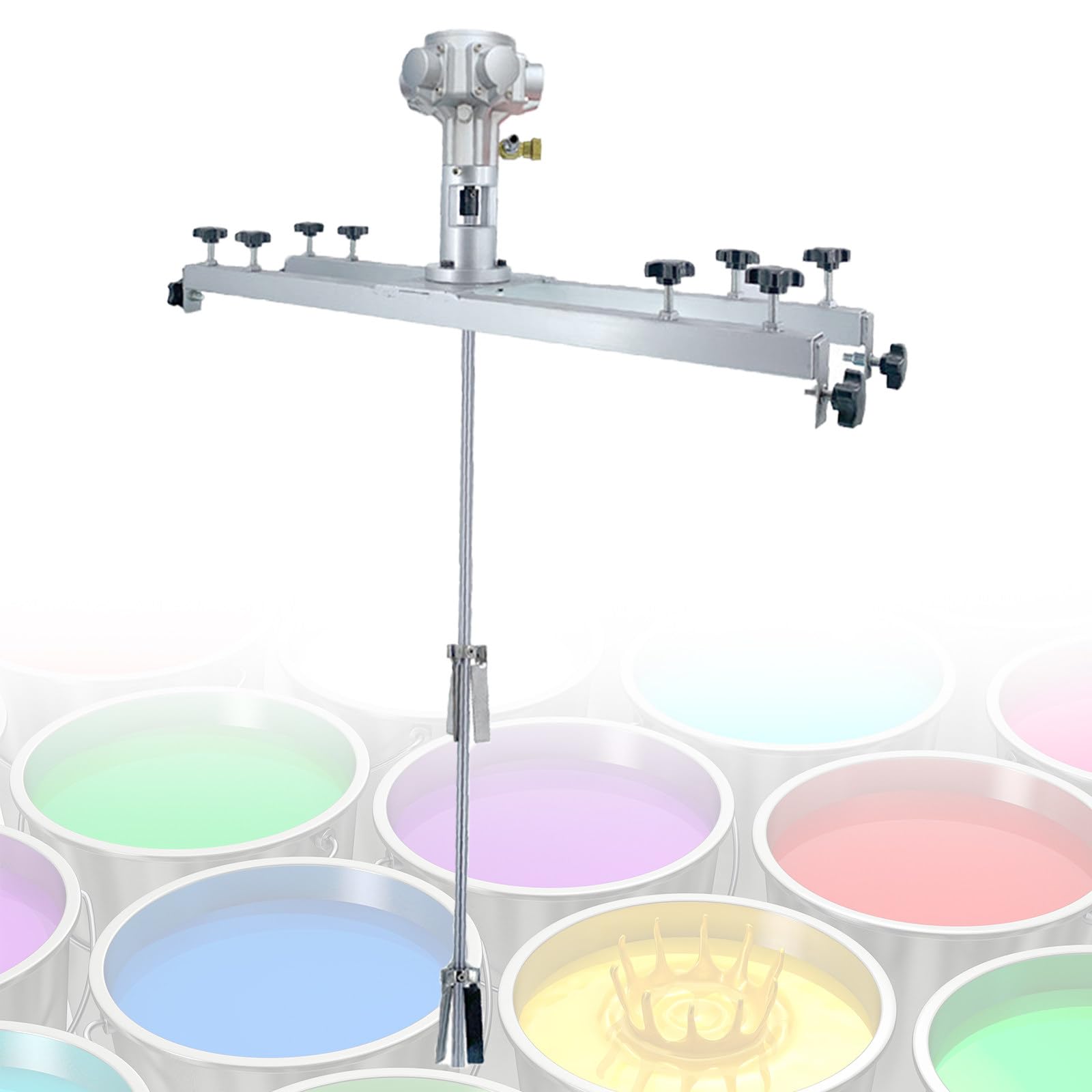 Máquina mezcladora neumática de tanque - Agitador de aire para mezcla de tinta, pintura y líquidos