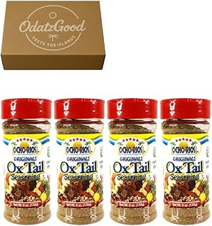 Ocho Rios Oxtail Stew Seasoning 6oz Pack of 3 Sealed with ODatzGood Keychain Bottle Opener (Pack of 3 Oxtail)