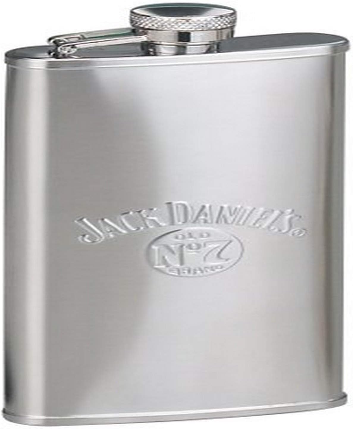 Jack Daniels Licensed Barware 5571 Swing and Bug Flask, 5 oz., Silver