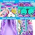 16 Backpack for Girls Boys 4-8, 3Pcs Kids Bookbag Set with Lunch Box, School Bag for Preschool Kindergarten