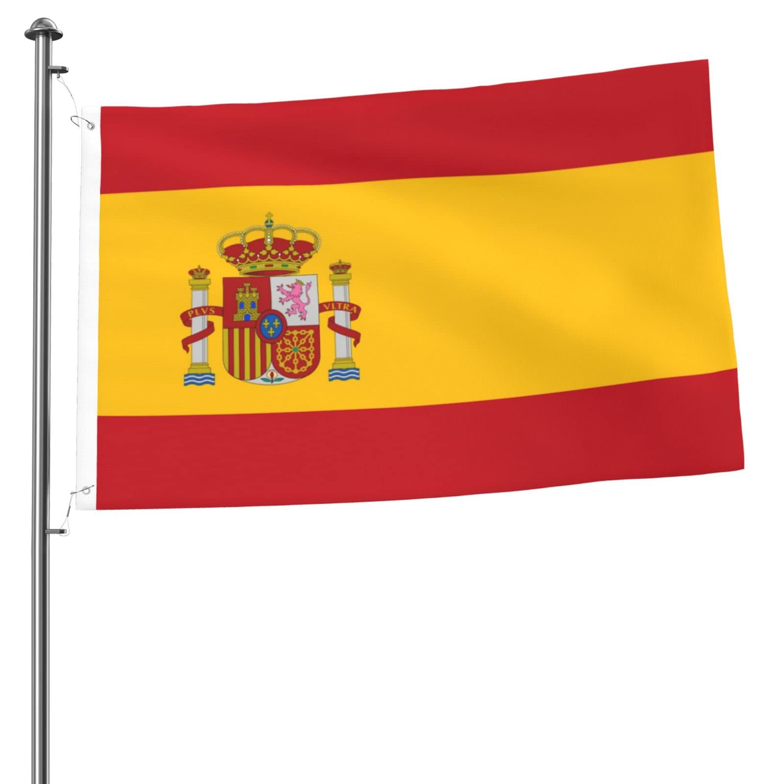 Willkommens-Flagge Für Garten & Haus – Spanische Begrüßungs-Fahne Aus Jute, Doppelseitig Bedruckt, 45x30 Cm, Für Party & Dekoration