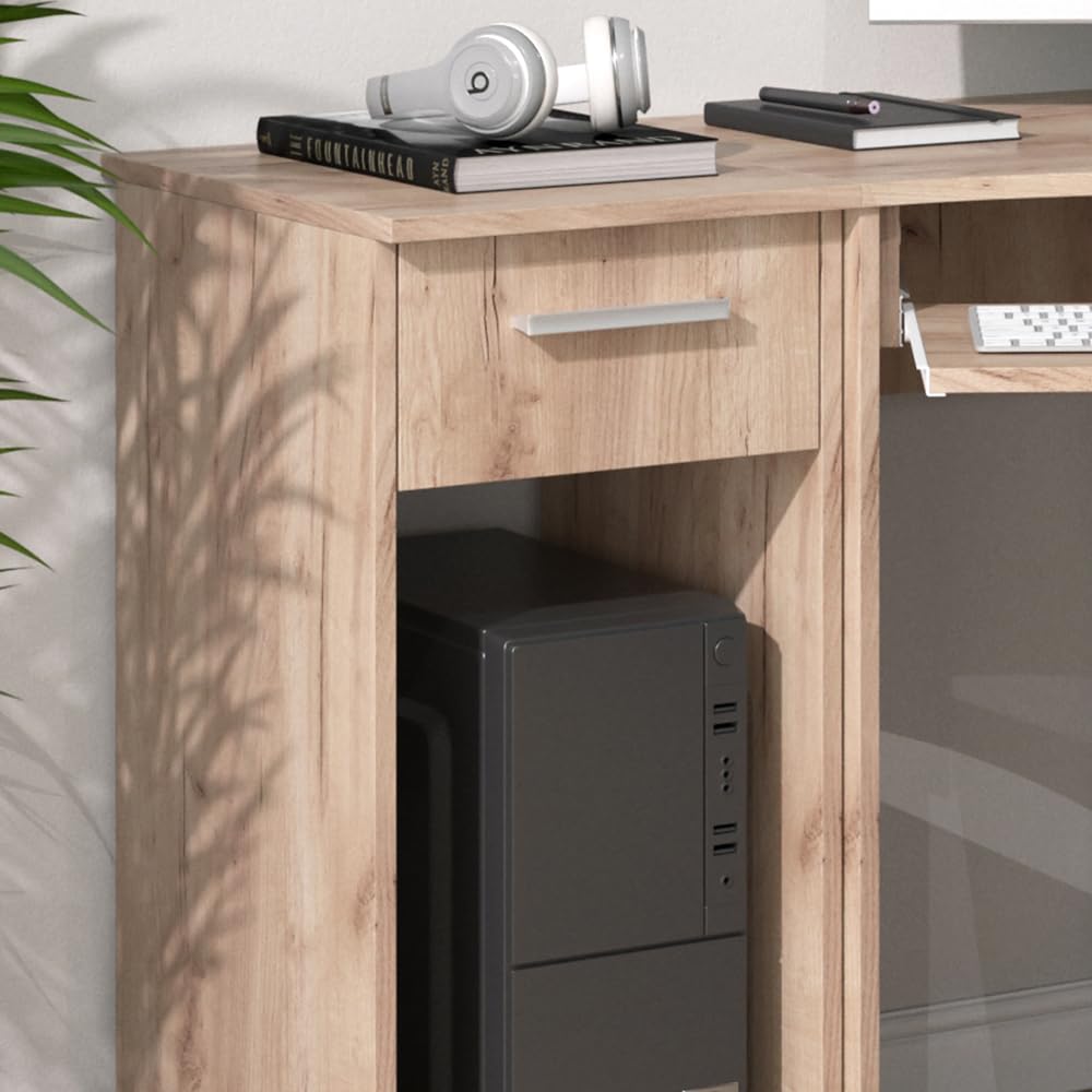 Vicco Armadio per PC Odin, Sonoma, 35.1 x 45 cm, adatto per la conservazione di PC e accessori