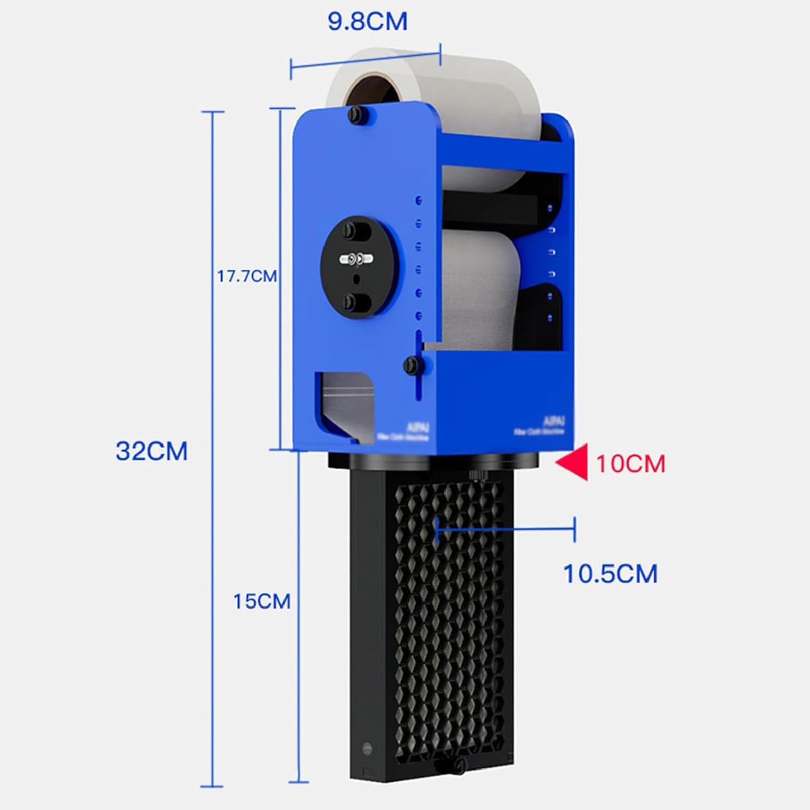 Filtro De Rodillos De Vellón Inteligente, Sistema De Filtro De Rodillos Automático para Acuarios, Control Mediante Aplicación Inteligente, Detección De Filter Cloth Machine