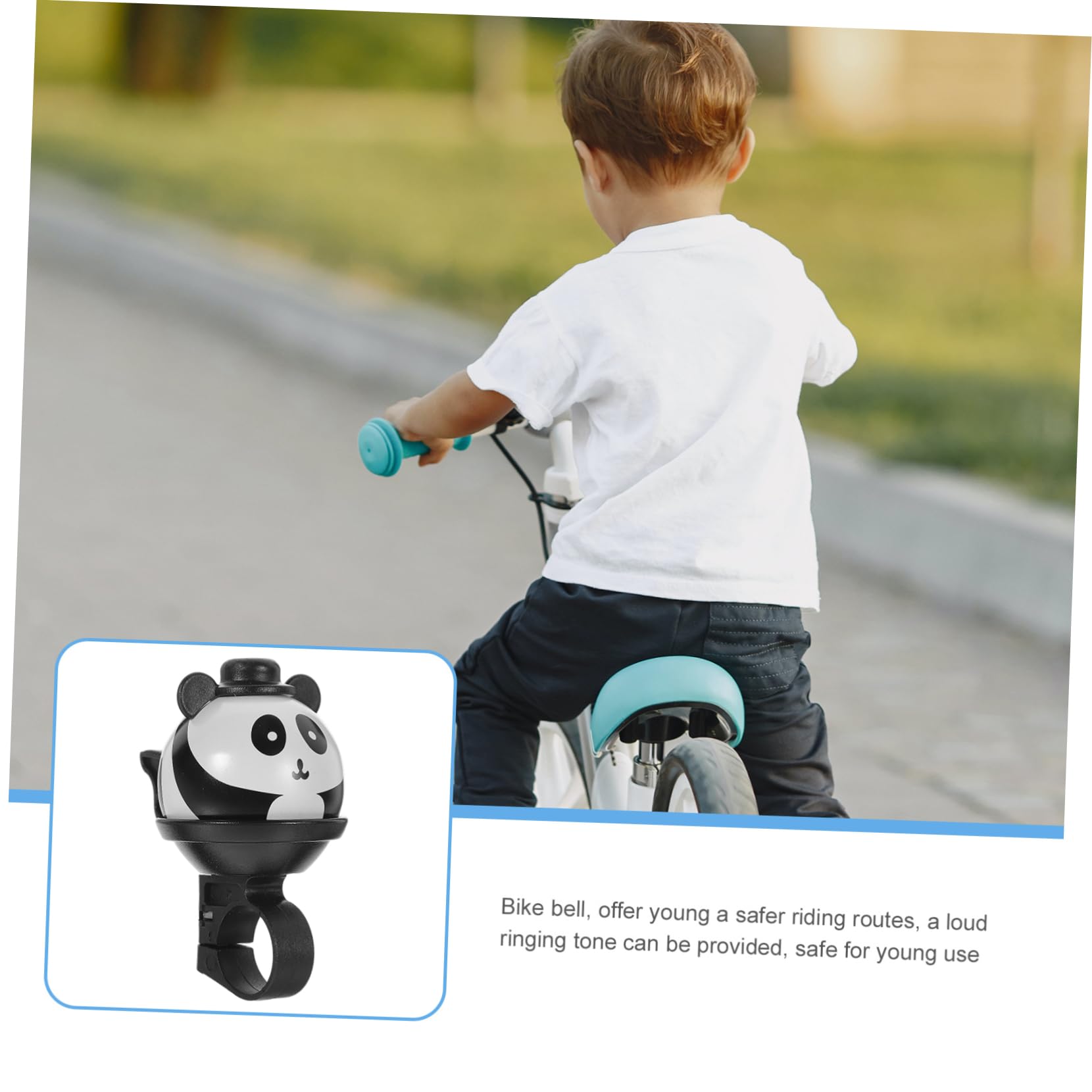 2St Fahrradklingel für Kinder Fahrradklingel Finden Fahrradhupe für Kinder Fahrrad Fahrrad für Klingeln Glocken läuten für gefunden Cartoon- Junge Ring
