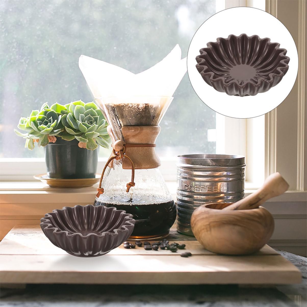 PRETYZOOM Creative Decorative Bowl for Home Decor Multi-functional Key Organizer Candy Dish Jewelry Holder Stylish Black Centerpiece for Entryway Coffee Table Desk