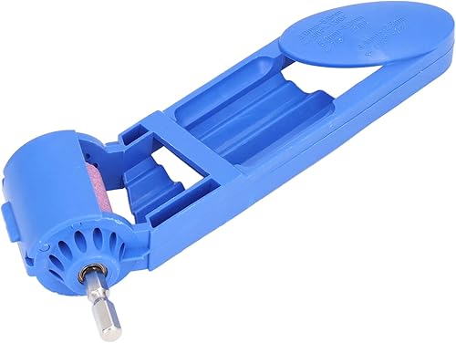 Miniatura 6 de Afilador de brocas portátil, brocas de diamante para afilar brocas, cuchillas, piedras (azul)