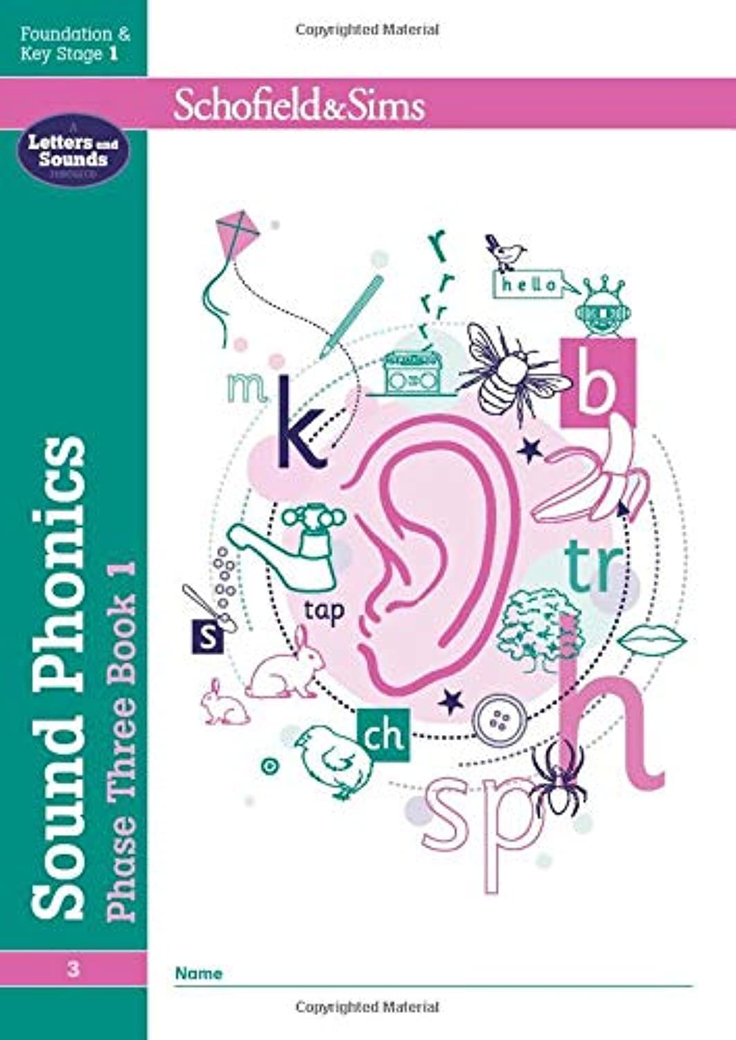 Sound Phonics Phase Three Book 1: EYFS/KS1, Ages 4-6 Paperback – Import, 1 January 2010