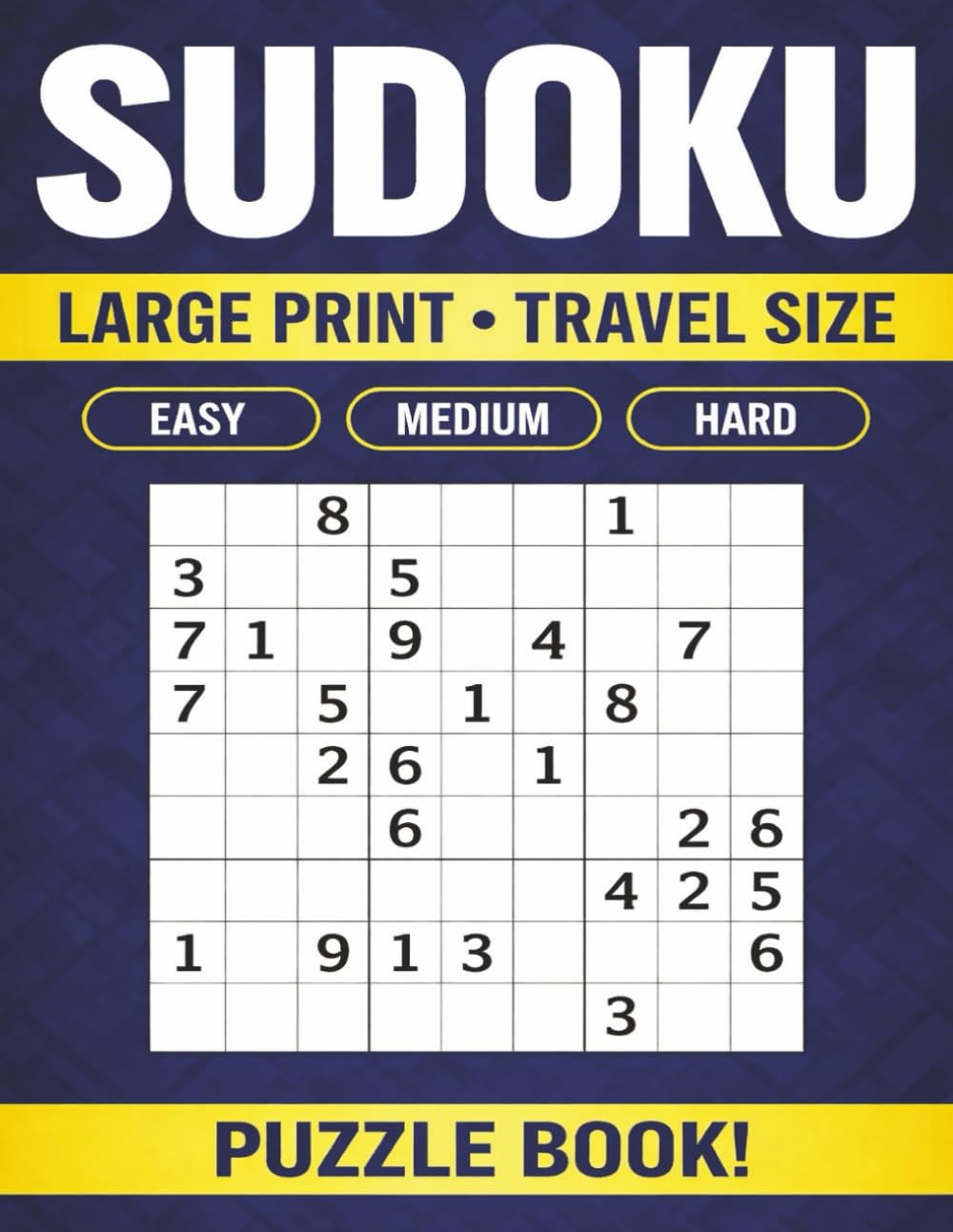 Sudoku Puzzle Book for Beginners: Easy, Medium & Hard with Solutions (120 Puzzles)