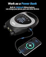 Dr.meter 10000 mAh Elektromos SUP Pumpa 20 PSI - Akkumulátoros Felfújó Készülék Paddleboardhoz, Kajakhoz, Csónakhoz, 12V-os Autós Csatlakozó 8