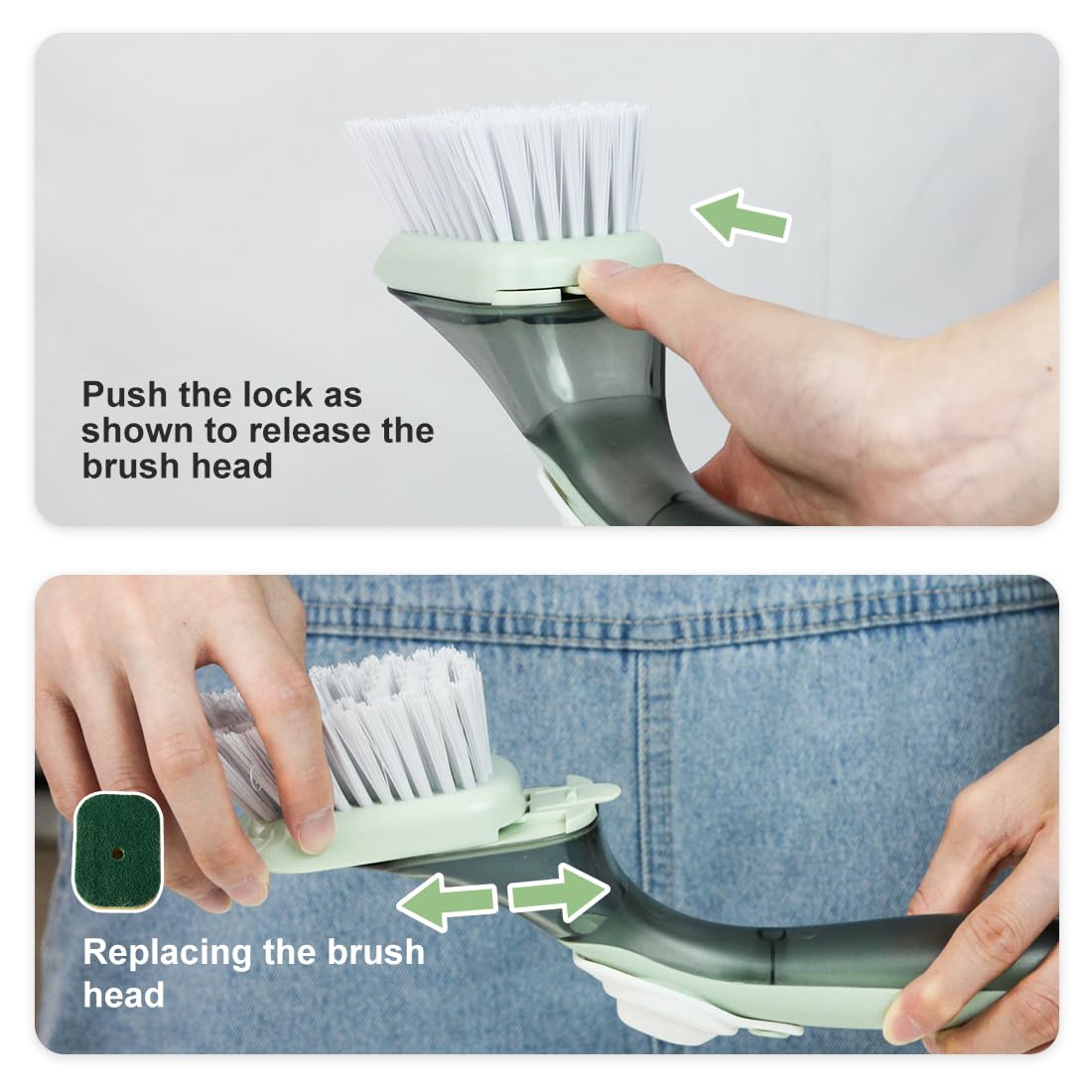 So You Website Vigar Dolls Dish Brush Ergonomic Scrubber With