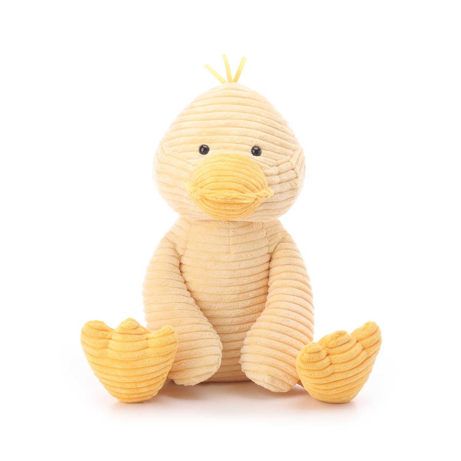 Apricot Lamb Cord Ente Plüschtier Kuscheltier Stofftier Gelb 40cm
