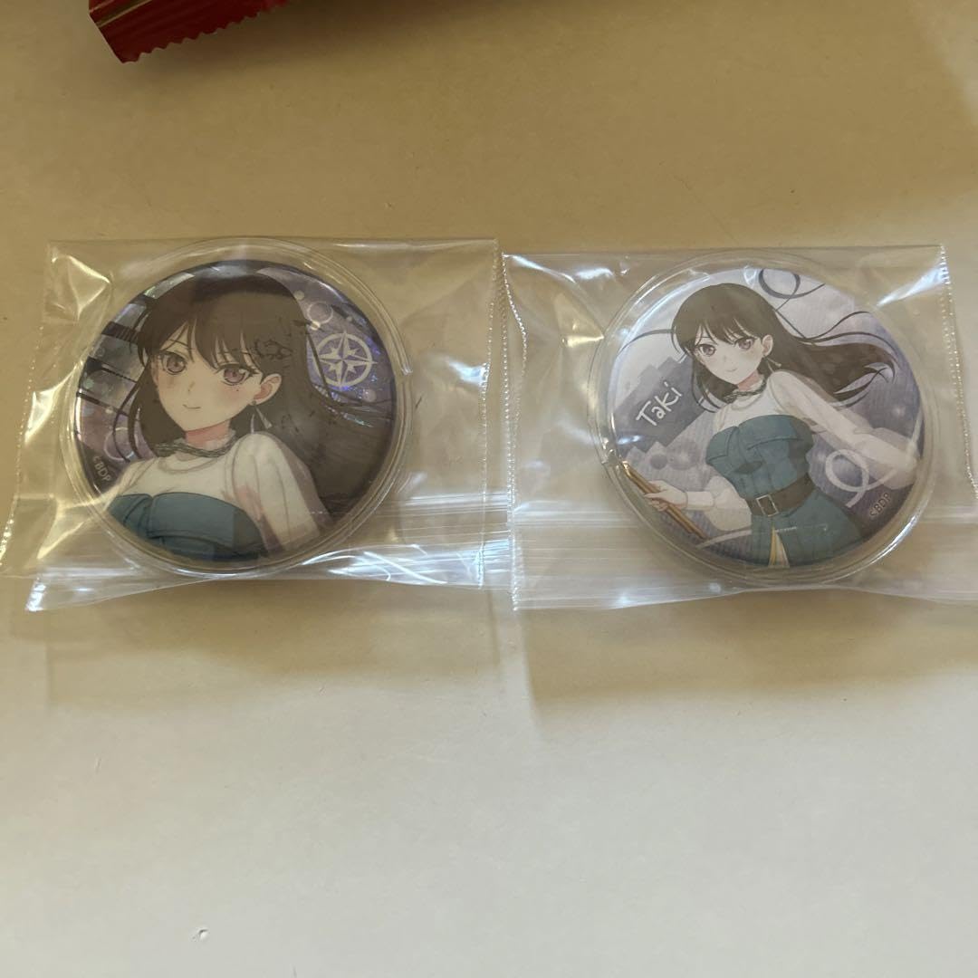 バンドリ 椎名立希 缶バッジ 2個セット Amazon.co.jp: バンドリ MyGO! 椎名 立希 Jump ver缶バッジ2点セット