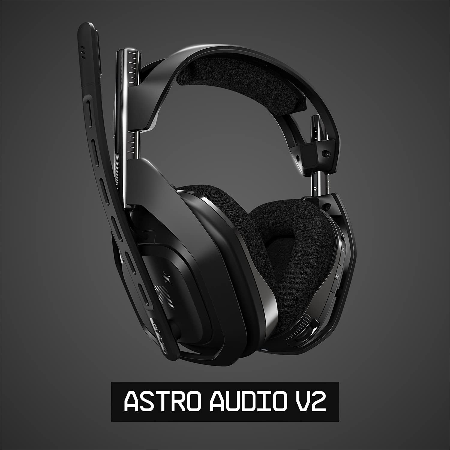 ASTRO Gaming A50 Auriculares inalámbricos + estación de Carga para Juegos | 4ª gen, Dolby, sonido/voz equilibrados, 2,4 GHz, PS5 (requiere adaptador HDMI)/PS4/PC/Mac - Negro