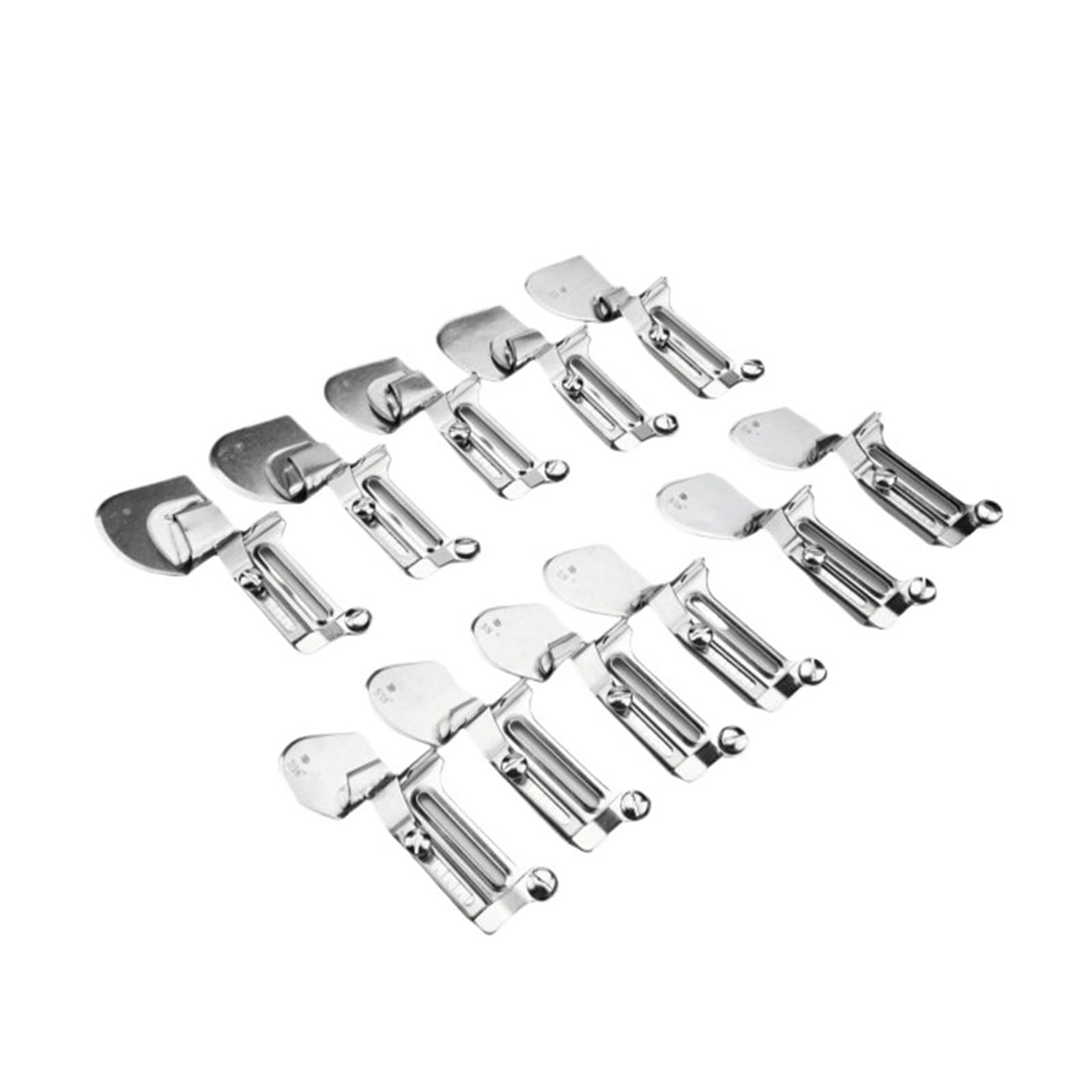 Fournitures de Couture, Rouleau D'ourlet Plat pour Machine À Coudre, 15 Pièces