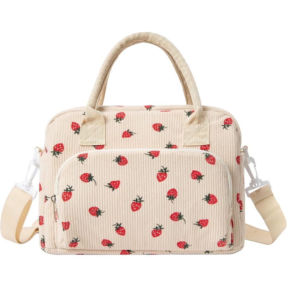 Hndhbfgrt 1PC Insulated Lunch Bag for Women Men Large Reusable Lunch Box Adult Leakproof Portable Cooler Tote Bags for Work Picnic