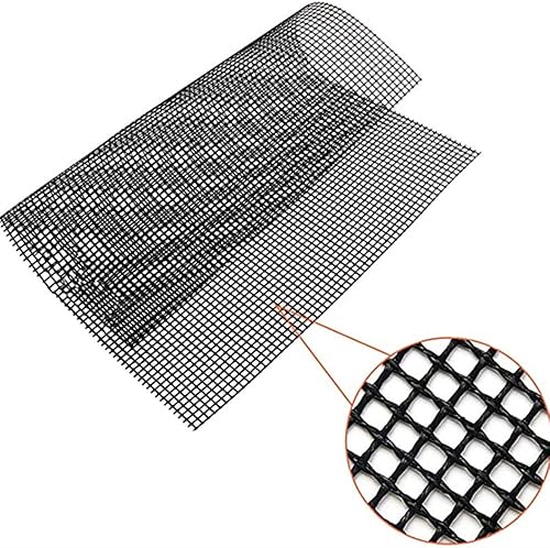 Miniatura 5 de Alfombrilla de malla para barbacoa, reutilizable y fácil de limpiar, antiadherente, para ahumadores al aire libre, accesorios de barbacoa