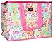 Lilly Pulitzer Insulated Beach Cooler, Spot Ya, Pink