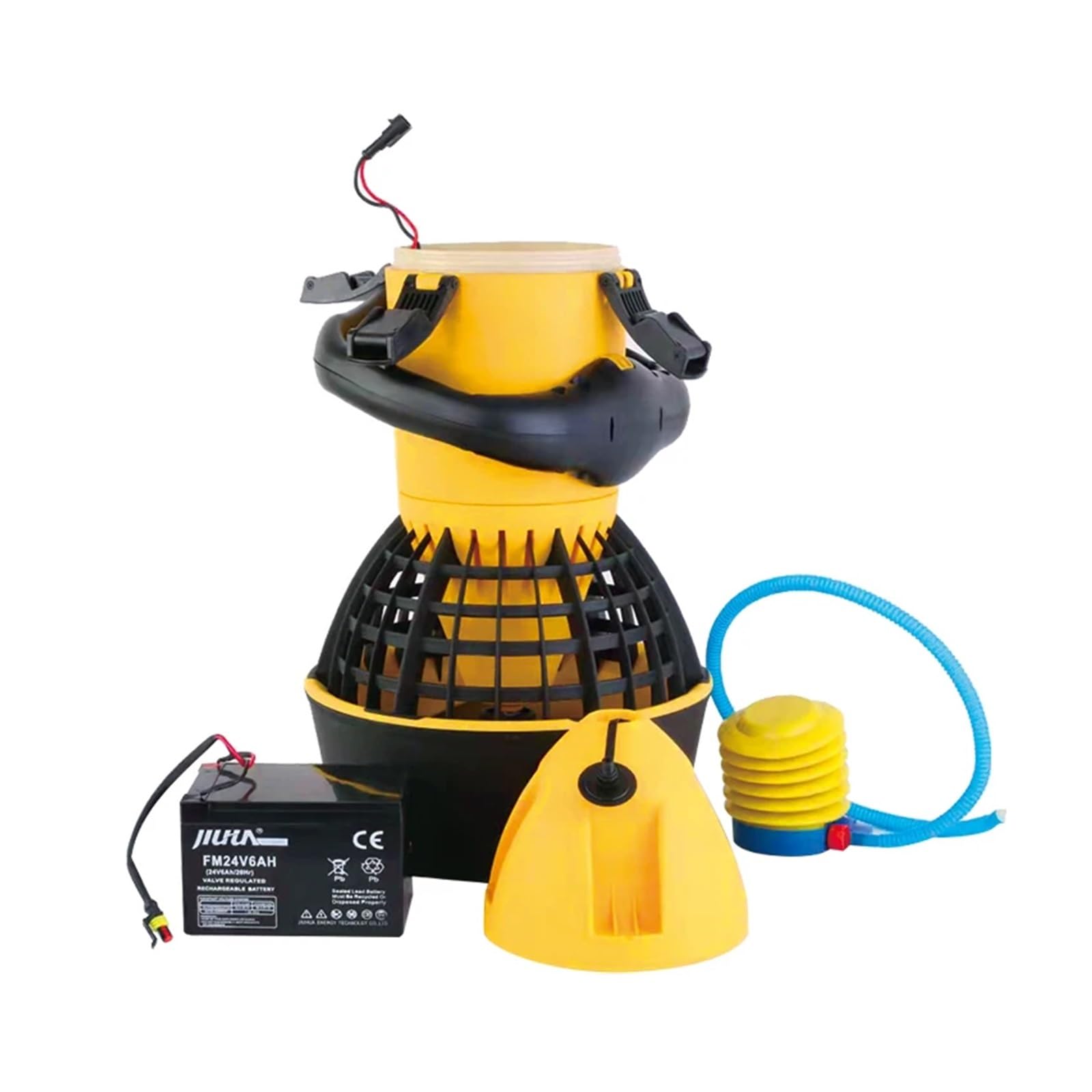 Scooter Eléctrico, Patinete eléctrico submarino de dos velocidades 500 W con hélice, equipo buceo, bicicleta subacuática, apto for deportes acuáticos en piscinas