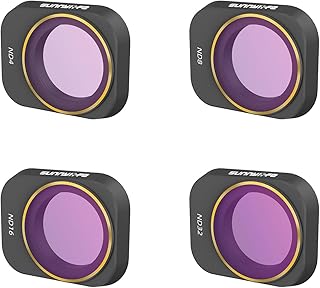 Filtro de lente de câmera para drone Mini 3 Pro MCUV CPL ND4 ND8 ND16 ND32 ND/PL kit de filtros para DJI Mavic Mini 3 Pro (4 peças de filtro ND)