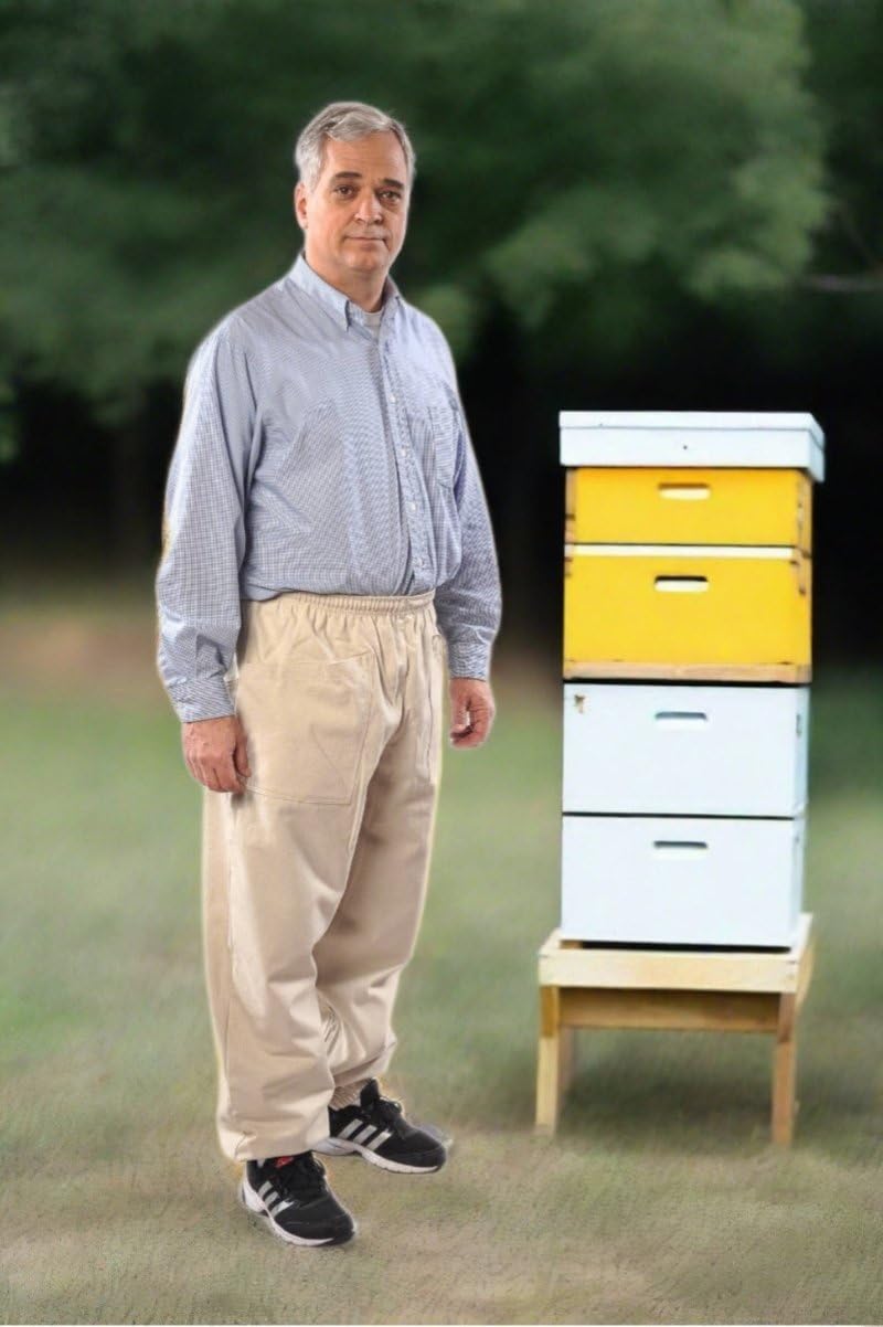 Professionelle Imkerhose – schützende Bienenanzughose, strapazierfähige Arbeitskleidung für Imker