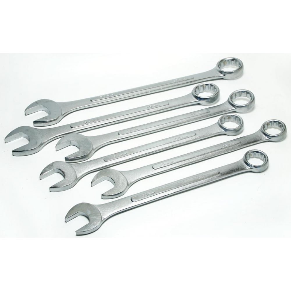 Hilka 6 Piece Metric Jumbo Large Spanner Set 5013433300628