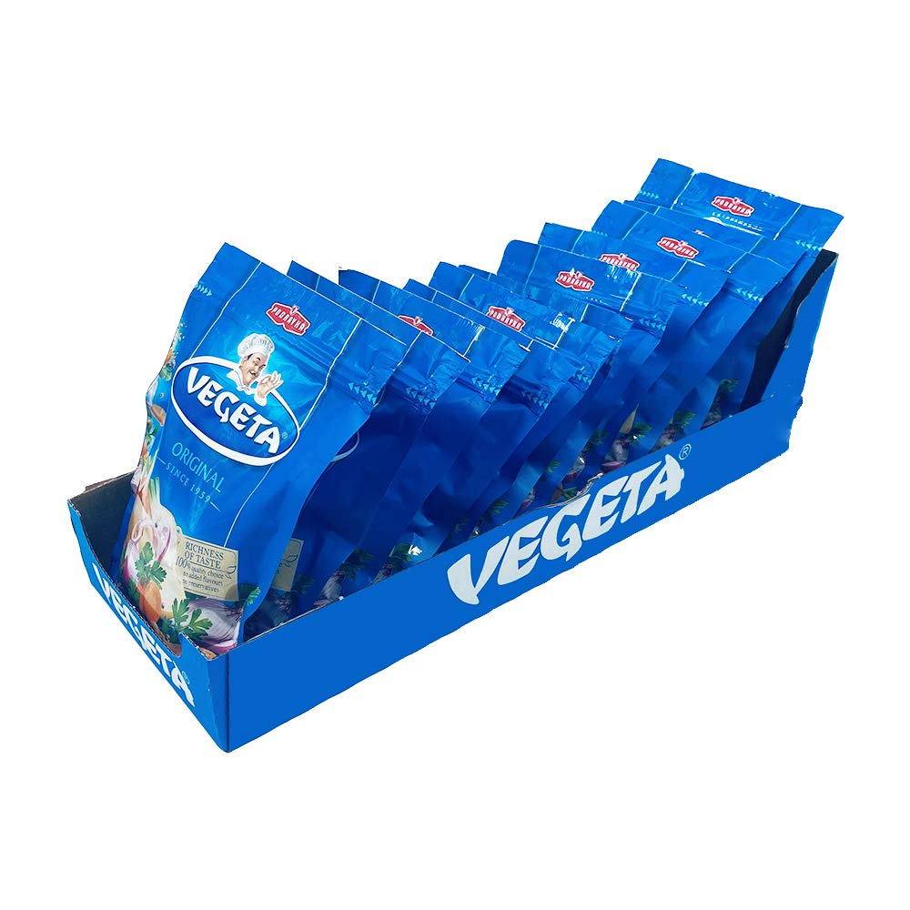 Podravka Vegeta Originale Condimento Scatola (Confezione Da 12 x 150 g) 1800 g Scatola