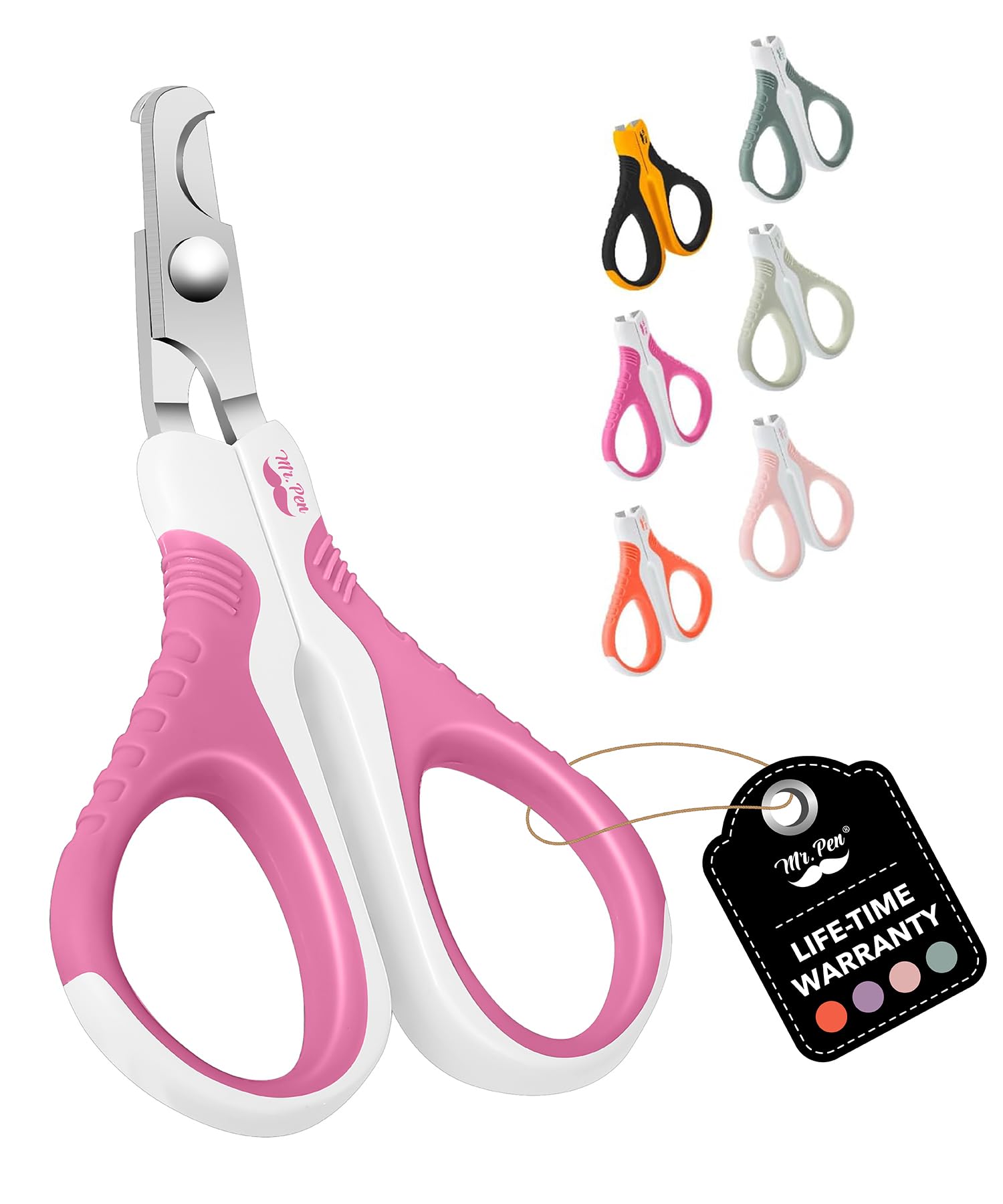 Mr. Pen- Cat Nail Clipper, Pink, Cat Nail Trimmer, Cat Nail Clippers, Cat Claw Clippers, Cat Clippers for Nails, Pet Nail Clippers, Kitten Nail Clipper, Small Dog Nail Clipper, Cat Claw Trimmer