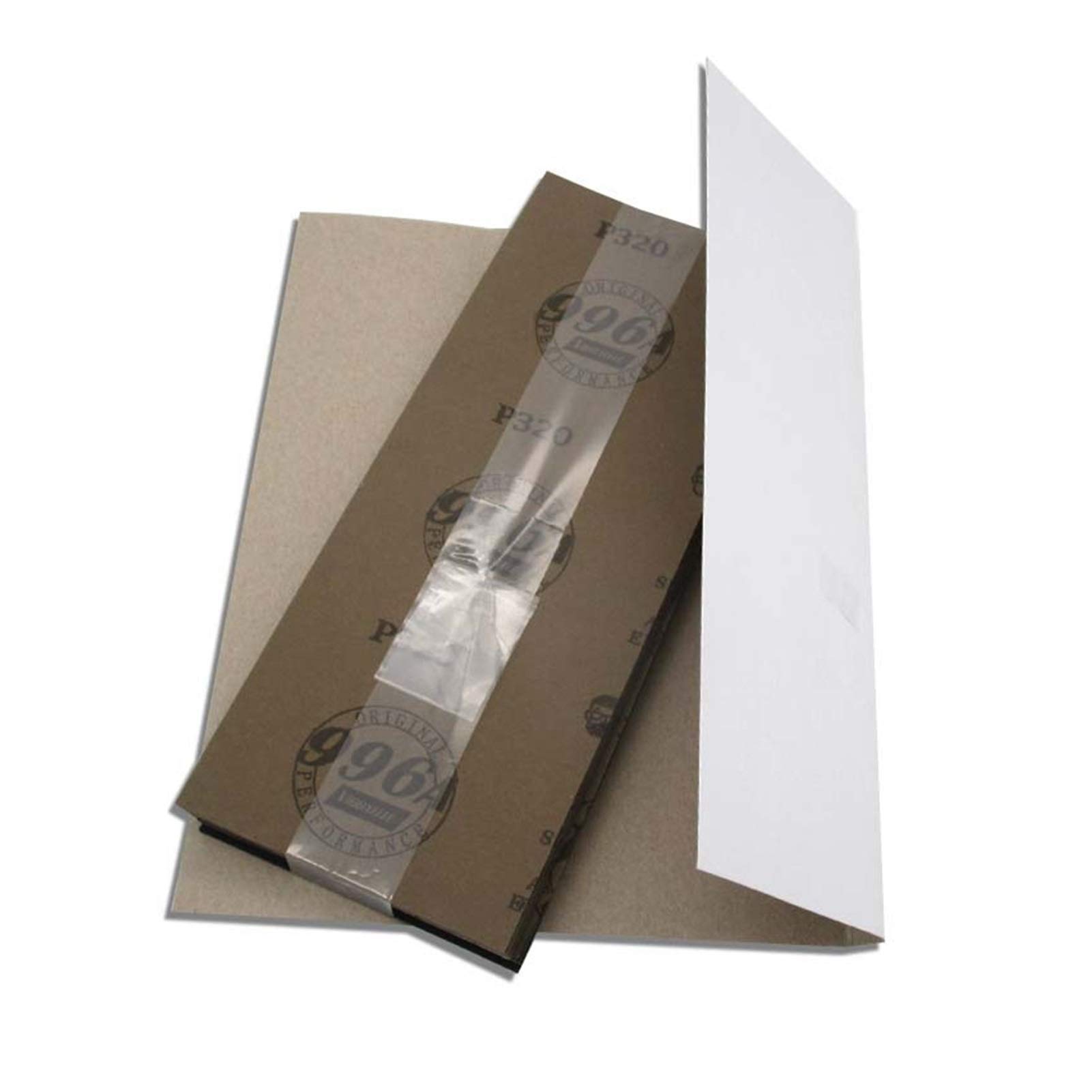 Papel de lija de lijadora 48 hojas de 320 a 10,000 papel de lija grueso 9 x 3.6 pulgadas para tratamiento de superficie de muebles de madera, lijado de metal y pulido de automóviles