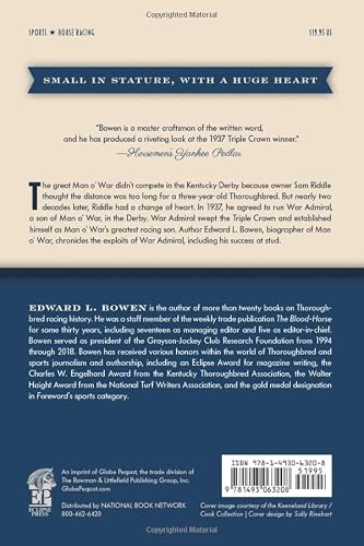 War Admiral: Man O' War's Greatest Son (Thoroughbred Legends) #TOP1