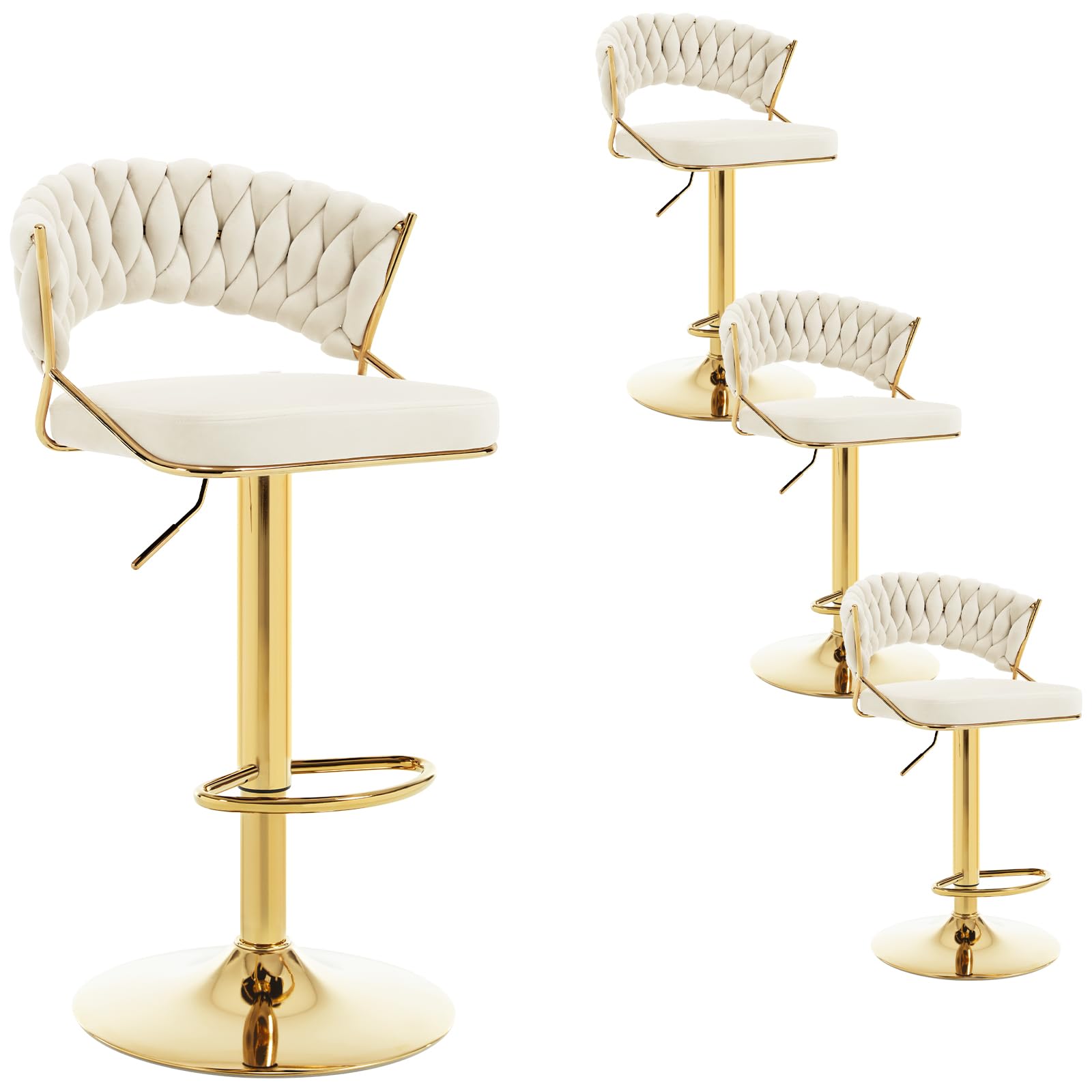 Tabouret de bar stable WOLTU résout le manque de confort des chaises hautes