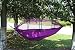 Everking Double Camping Hammocks with Mosquito Net,Lightweight Parachute Nylon Fabric Double Hammock For Outdoor Travel Camping Hiking Backpacking Backyard (purple)