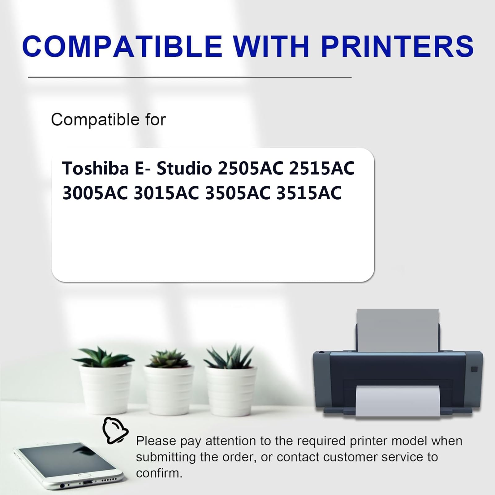 TB-FC505 Bac de Récupération de Toner Usagé de Remplacement TB-FC505 pour Toshiba E- Studio 2505AC 2515AC 3005AC 3015AC 3505AC 3515AC Imprimantes,Black