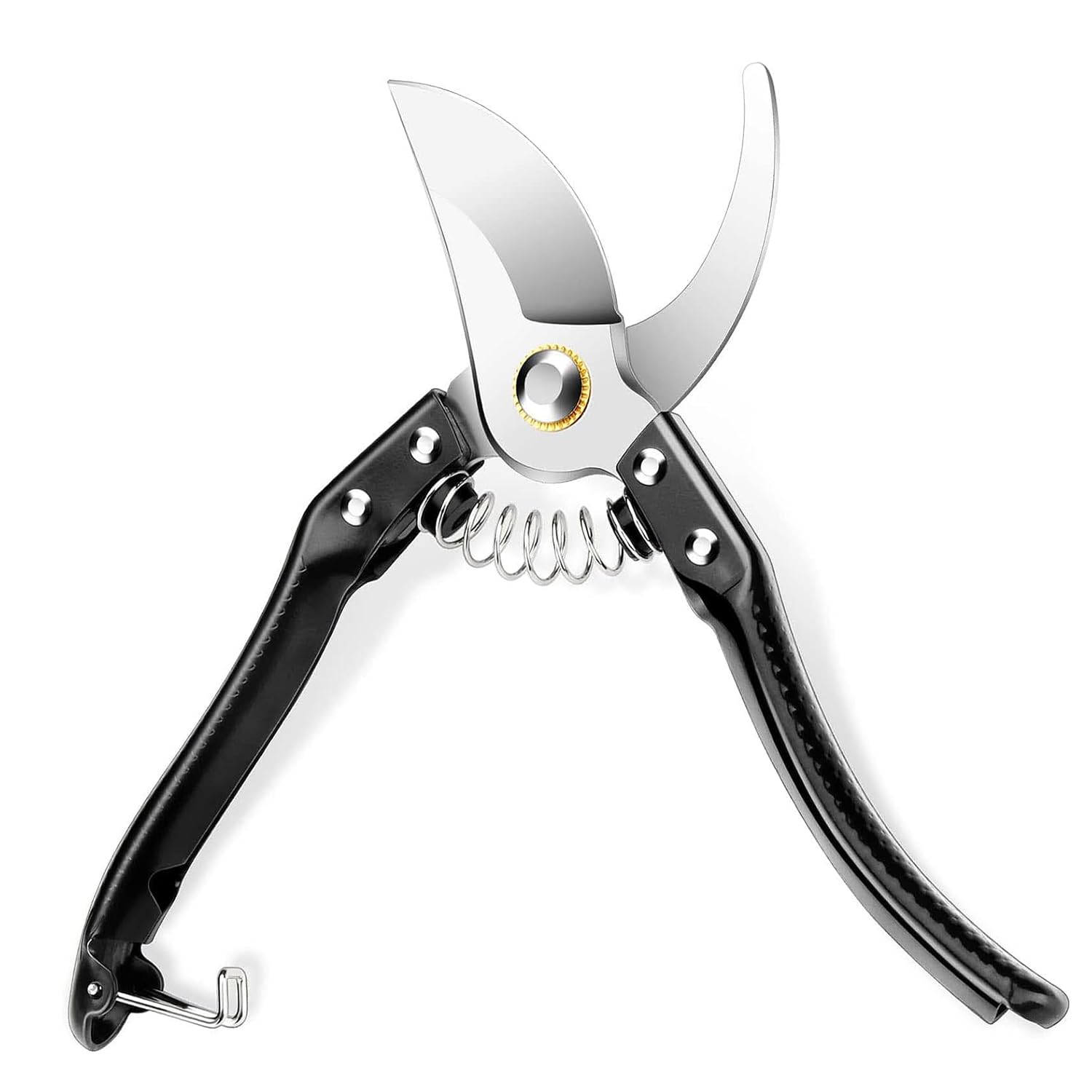 Joyzzz Pruning Scissors Gardening, Premium Garden Scissors, Stainless Steel Shears, Sharp Bypass Garden Shears, Tree Trimmers Secateurs for Gardening, Arboriculture, Plant Nurseries