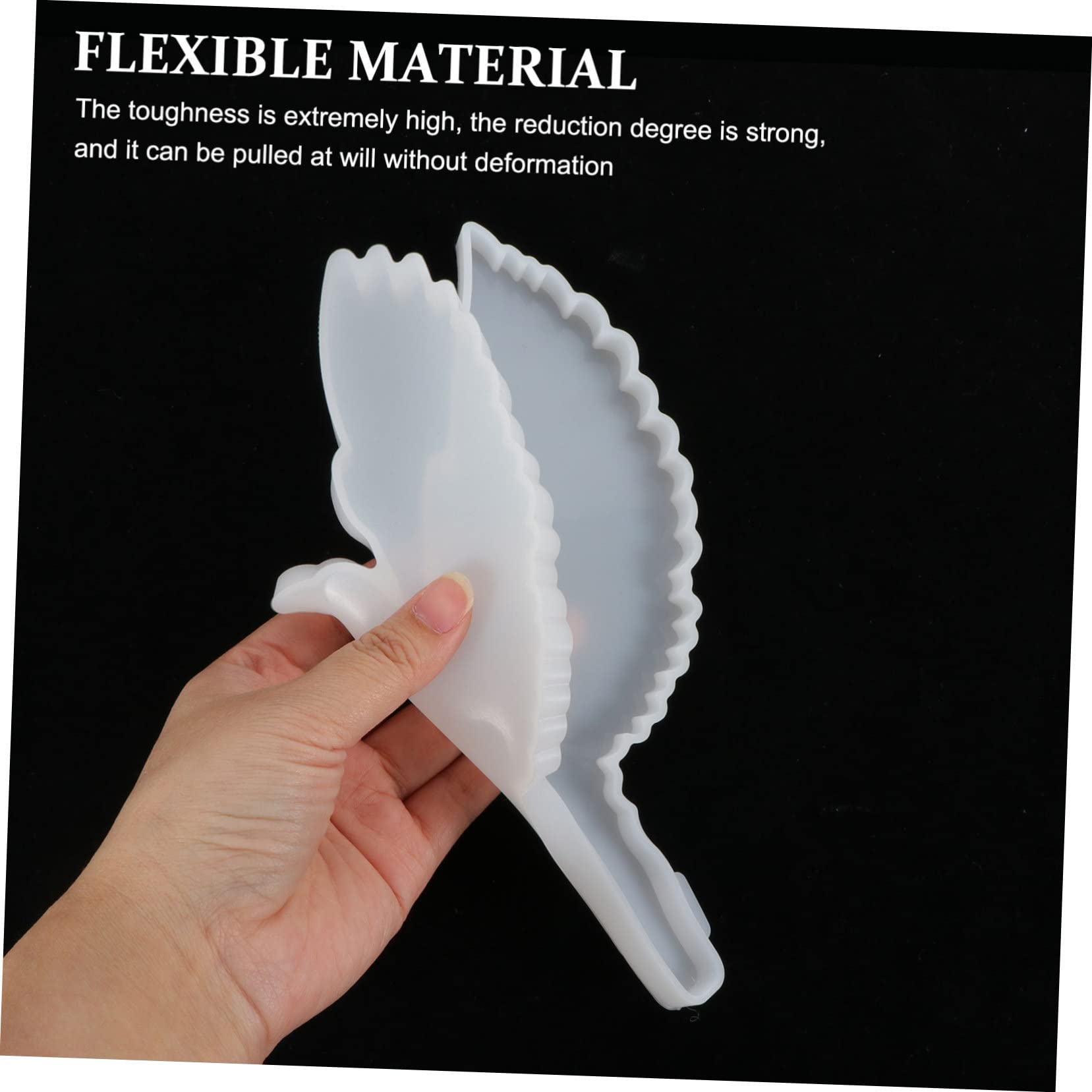 LALAFINA 2 Ensembles Moule en Forme De D'Oiseau De Mer Ornement Mural Bricolage Moules pour Oiseaux Volants Petit Oiseau Bricolage Moule À Fondant pour 4 pièces * 2