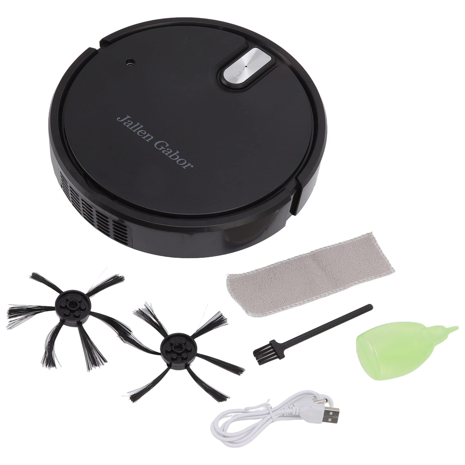 Robot aspirateur rechargeable USB au design compact pour un intérieur sain