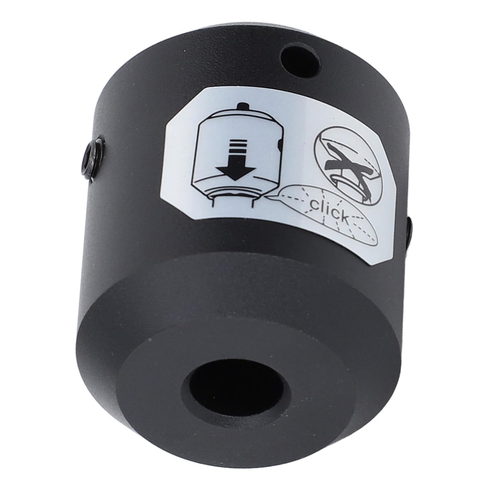 SEAFRONT Adapter Pryzmowy 5/8-11 do 1/4 Cala RTK Adapter do Tyczki Geodezyjnej ze Stopu Aluminium, o Lekkiej Konstrukcji, Tachimetru Statyw z podstawą Pręta Centrującego